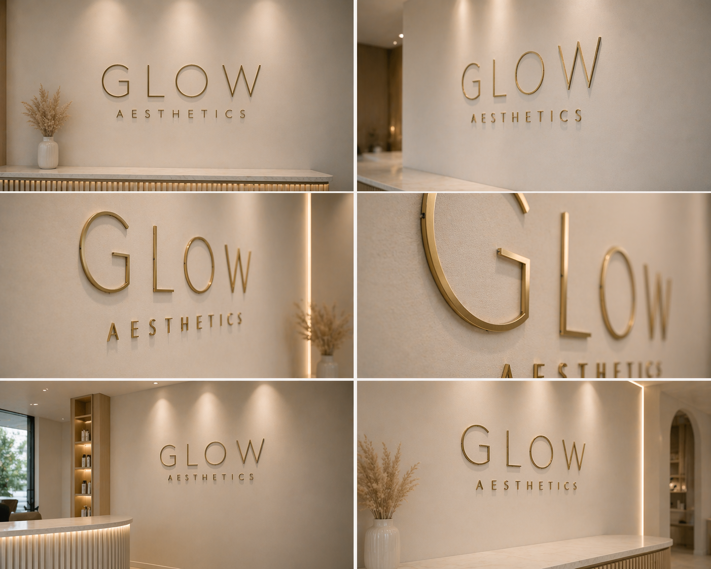 Custom 3D Acrylic Business Logo