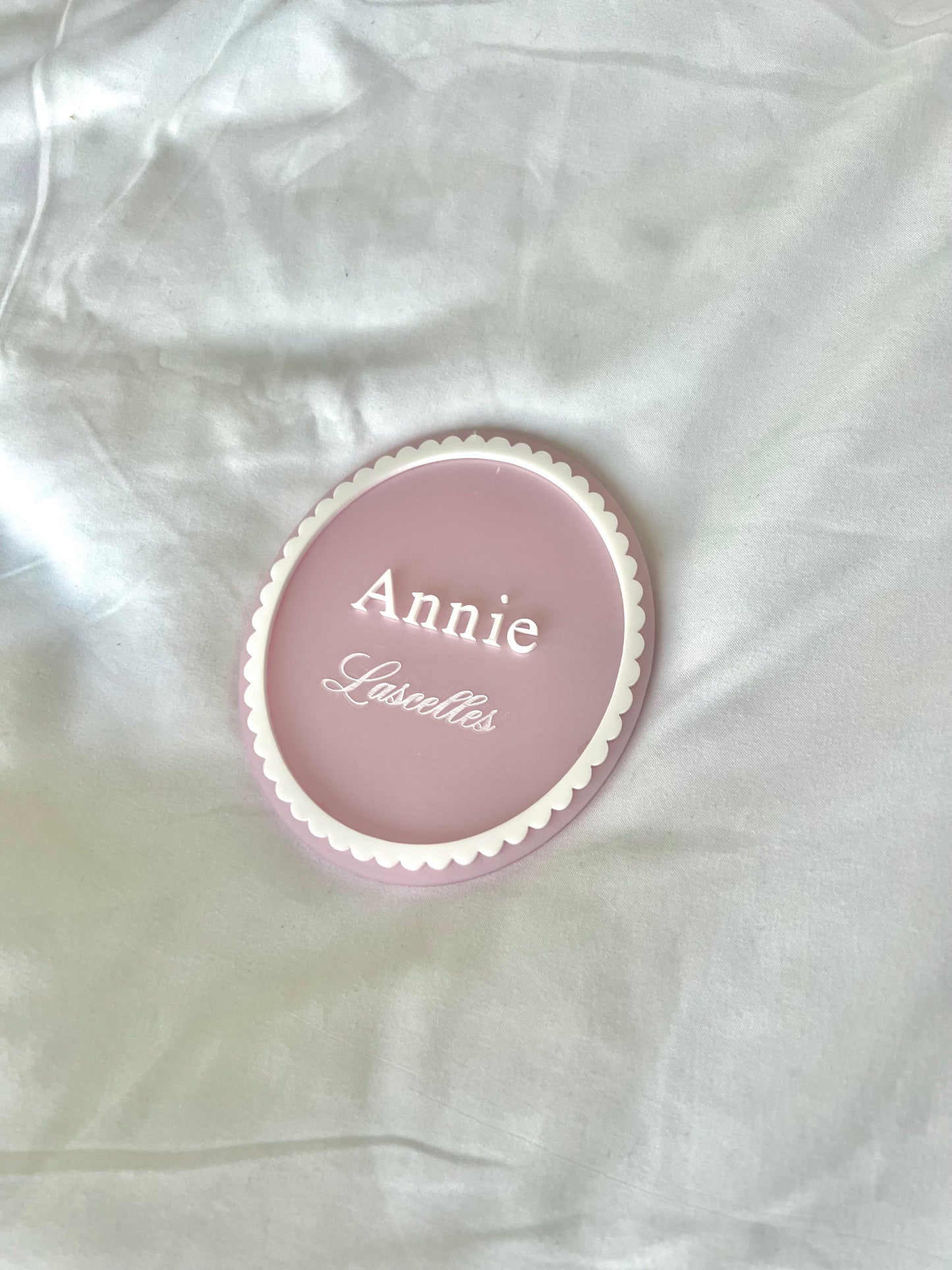 Baby milestone plaques + custom name announcement plaque